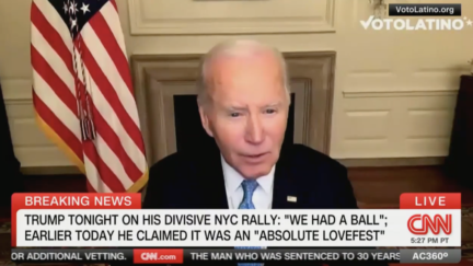 Biden Refers to Trump Supporters as 'Garbage' Before Correcting Self